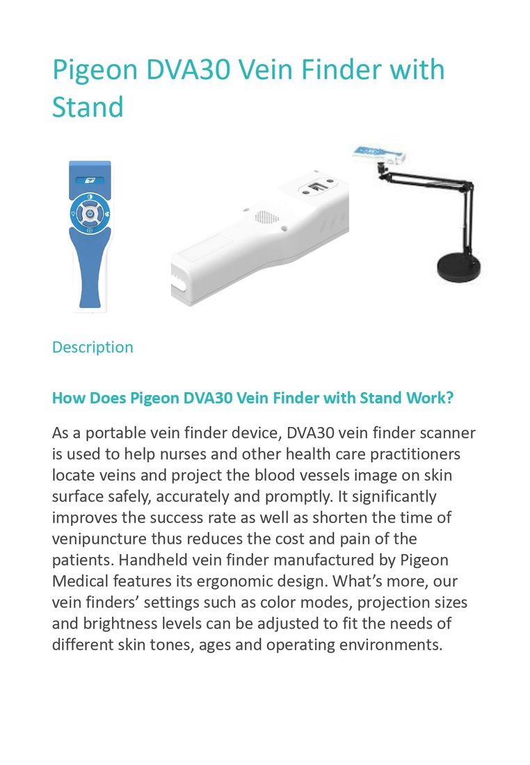 Pigeon Vein Finder DVA 30